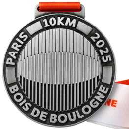 Médaille Paris 10km Bois de Boulogne