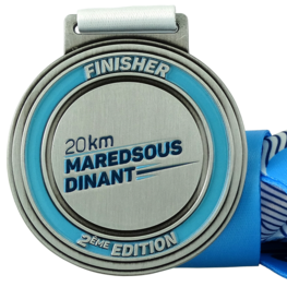 Médaille 20km Maredsous Dinant