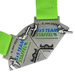 Médaille 5x5 Team Staffel