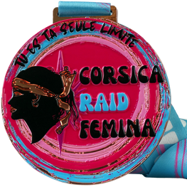 Médaille Corsica Raid Femina