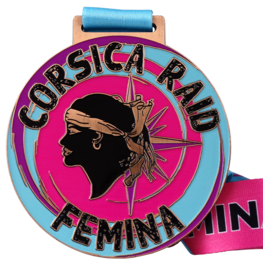 Médaille Corsica Raid Femina