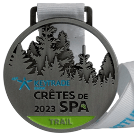 Trail run médaille Crêtes de Spa