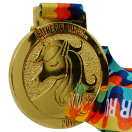 Color Run médaille