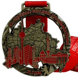 Médaille semi marathon Berlin
