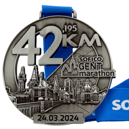 Médaille Sofico Gent Marathon