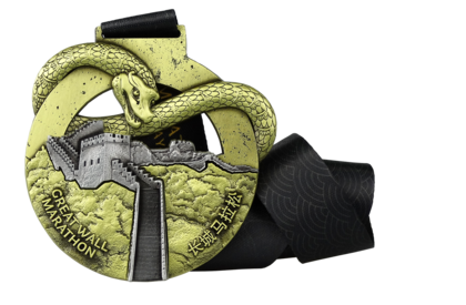 Médaille deux variantes de couleur de base