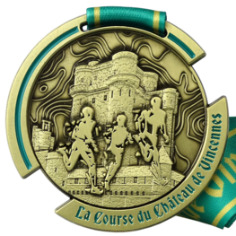 Médaille La Course du Château de Vincennes
