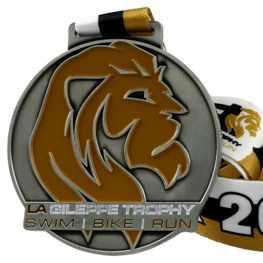 Triathlon médaille La Gileppe Trophy