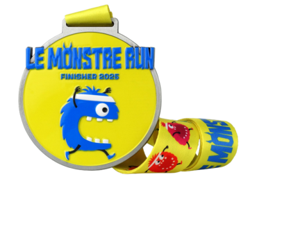 Médaille avec impression UV