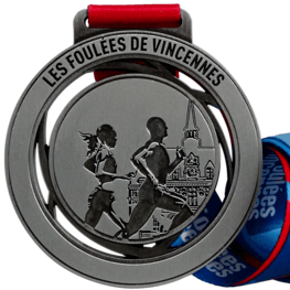 Médaille Course Les Foulées de Vincennes