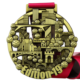 Médaille Luxemburg Marathon