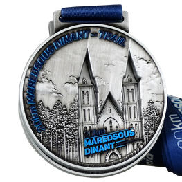 Médaille 20km Maredsous Dinant