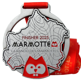 Médaille Marmotte Granfondo Alpes