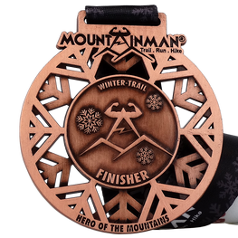 Médaille Moutainman Winter-Trail