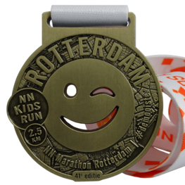 Kids run médaille Rotterdam