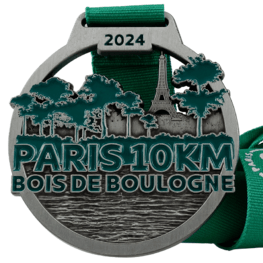 Urban Run médaille Paris 10km Bois de Boulogne