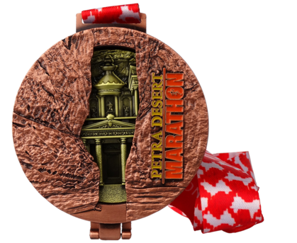 Médailles Petra Desert marathon