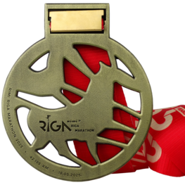 Médaille Riga Marathon