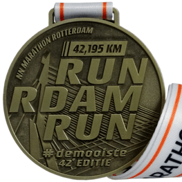 Marathon médaille Rotterdam