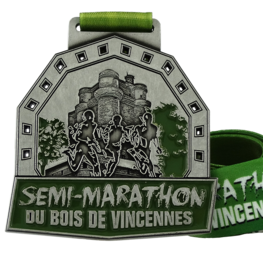 Médaille Semi-Marathon du Bois de Vincennes