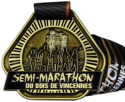 Médaille semi marathon du Bois de Vincennes