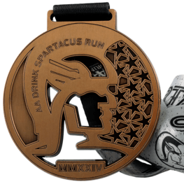 Obstacle Run médaille Spartacus