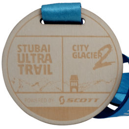 Éco-médailles Médailles en bois Stubai Ultra Trail