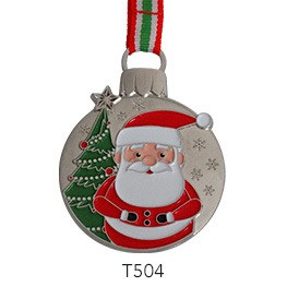 Santa Run médaille