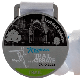 Trail Run médaille Trail de l'Abbaye