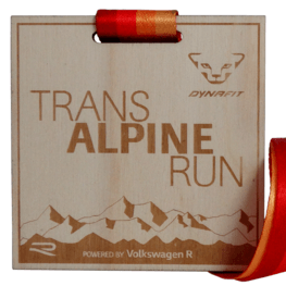 Éco-médailles Médailles en bois Trans Alpine Run