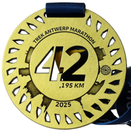 Médaille Antwerp Marathon