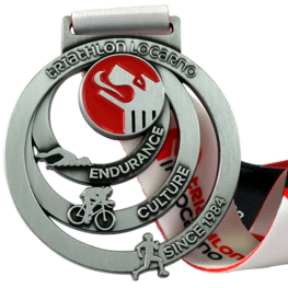 Médaille Triathlon Locarno