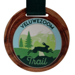 Éco-médailles Médailles en pâte de bois Veluwezoom