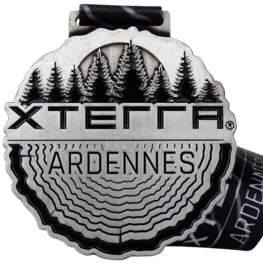 Médaille Triathlon XTerra Ardennes
